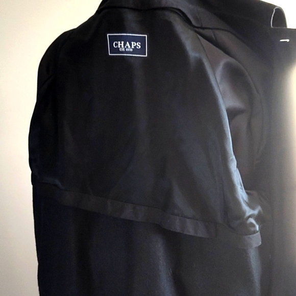 Ralph Lauren Black Single Breasted Trench Coat with Removable Wool Lining 42R - Picture 9 of 15